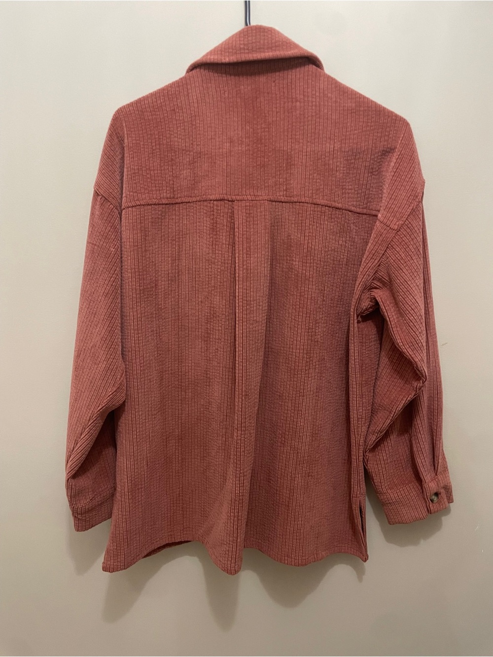 Button Front Shirt Jacket - Picture 2 of 3